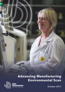 Advancing Manufacturing Environmental Scan cover