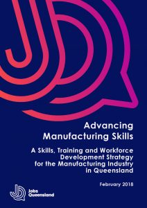 Advancing Manufacturing Report cover