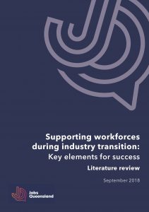 Supporting workforces literature review cover