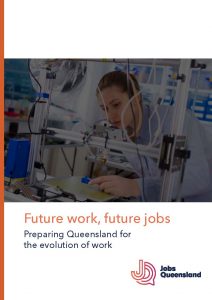 Future work, future jobs report cover